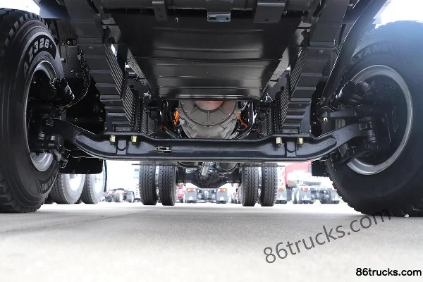 Dongfeng H5 4X2(6 wheels) 5.3m Semi-Cab Electric Dump Truck CATL 310.66kWh Chassis (1) | 86Trucks