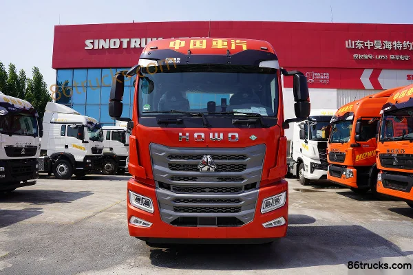 Sinotruk HOWO TX7-N High Efficiency Edition 12.5L LNG 480 hp 6X4(10 wheels) Sinotruk 12-Speed Tractor Truck Exterior (2) | 86Trucks