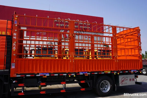 Sinotruk HOWO TX High Efficiency 6.9L Diesel 290 hp 4X2(6 wheels) Sinotruk 8-Speed 6.92m Stake Cargo Truck Body (1) | 86Trucks