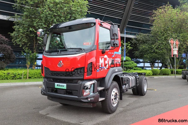 Dongfeng M3V 4.3L Diesel 200 hp 4X2(6 wheels) Fast Gear 10-speed 4.2m Day Cab Dump Truck Exterior (3) | 86Trucks