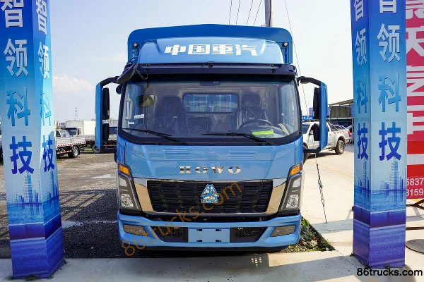 Sinotruk HOWO Tongshuai 4.6m single-row electric stake cargo truck CATL 140.41kWh 4X2(6 wheels) Exterior (2) | 86Trucks