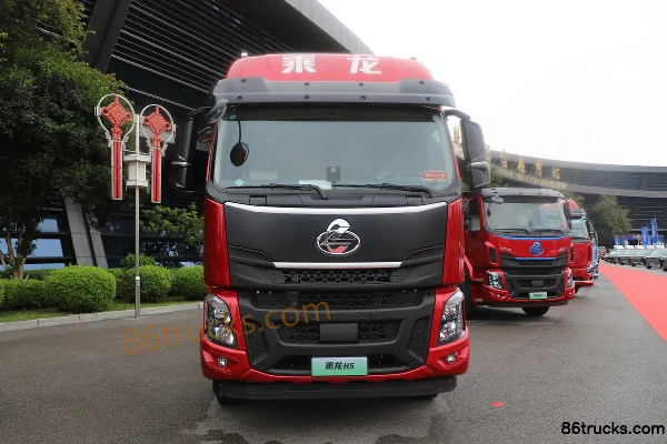 Dongfeng H5 12.9L LNG 500ch 6X4(10 roues) Fast Gear 12-speed tractor truck Extérieur (2) | 86Trucks