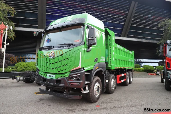 Dongfeng HK 12.9L Diesel 600 hp 8X4(12 wheels) Fast Gear 13-speed 7.6m Dump Truck Exterior (3) | 86Trucks