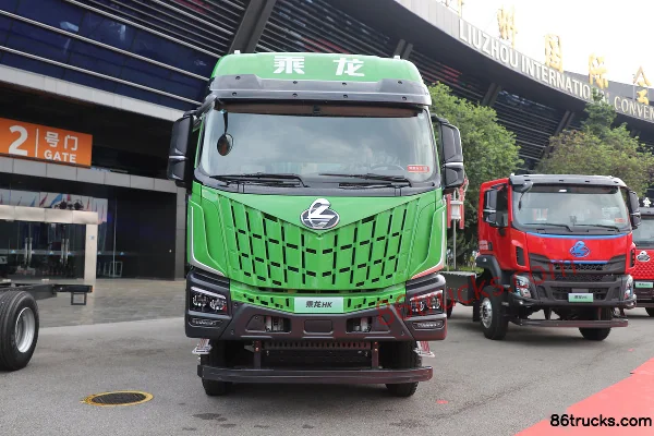 Dongfeng HK 12.9L Diesel 600 hp 8X4(12 wheels) Fast Gear 13-speed 7.6m Dump Truck Exterior (2) | 86Trucks