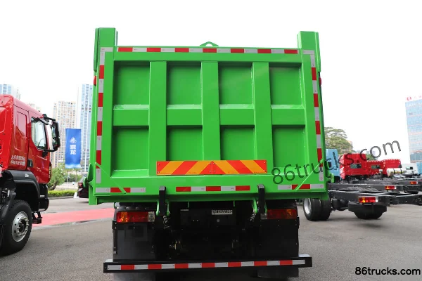 Dongfeng HK 12.9L Diesel 600 hp 8X4(12 wheels) Fast Gear 13-speed 7.6m Dump Truck Body (3) | 86Trucks