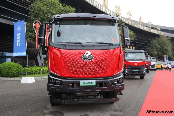 Dongfeng H5V 12.5L diesel 520 ch 4X2(6 roues) Fast Gear 12 vitesses camion benne Extérieur (2) | 86Trucks