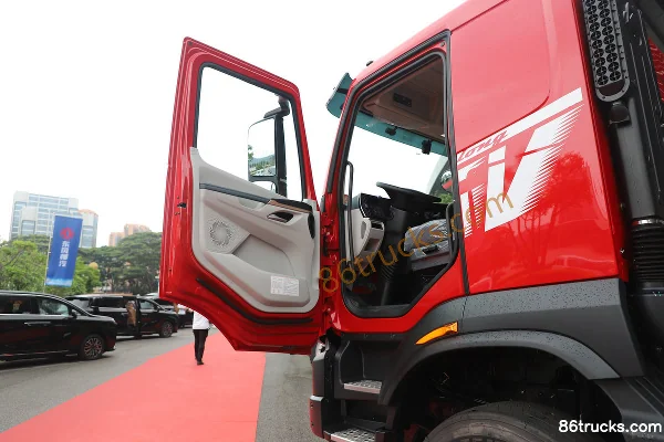 Dongfeng H5V 12.5L diesel 520 ch 4X2(6 roues) Fast Gear 12 vitesses camion benne Cabine (1) | 86Trucks