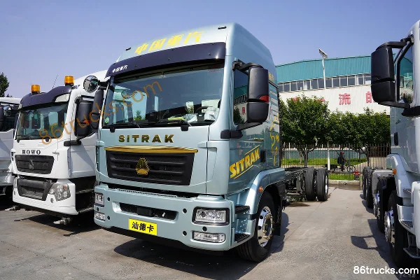 Sinotruk Sitrak G5 Heavy Truck 270 hp 4X2(6 wheels) 9.8m wing-opening box cargo truck Exterior (3) | 86Trucks