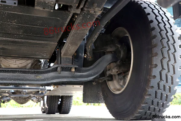 Dongfeng H5 6X4(10 wheels) Fast Gear 4-speed AMT Automatic Side Battery Pure Electric Tractor Truck (Sub-vehicle) CATL 400.61kWh Chassis (3)