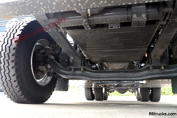Dongfeng H5 6X4(10 wheels) Fast Gear 4-speed AMT Automatic Side Battery Pure Electric Tractor Truck (Sub-vehicle) CATL 400.61kWh Chassis (2)