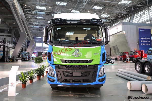 Dongfeng H5 6X4(10 roues) tracteur routier à pile à combustible 88 kWh Extérieur (2) | 86Trucks