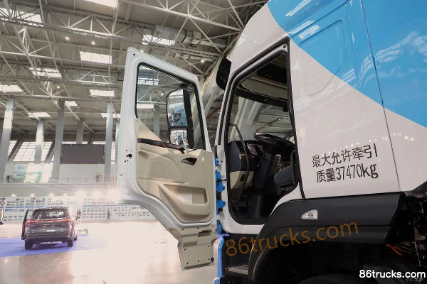 Dongfeng H5 6X4(10 roues) tracteur routier à pile à combustible 88 kWh Cabine (1) | 86Trucks