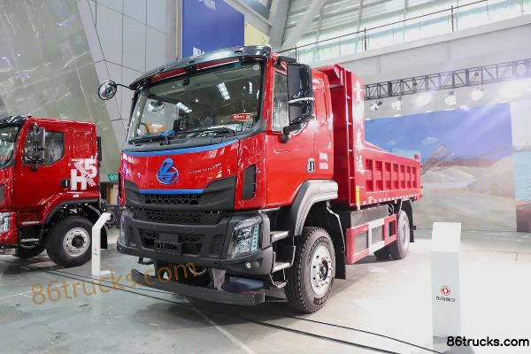 Dongfeng H5 4X2(6 wheels) 5m Electric Dump Truck CATL 310.66kWh Exterior (3) | 86Trucks