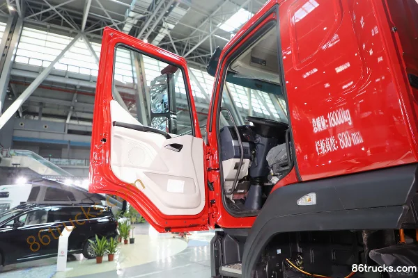 Dongfeng H5 4X2(6 wheels) 5m Electric Dump Truck CATL 310.66kWh Cab (1) | 86Trucks