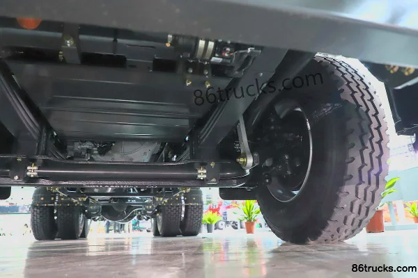 Dongfeng H7pro 6X4(10 wheels) Pure Electric Tractor Truck CATL 600kWh Chassis (3) | 86Trucks