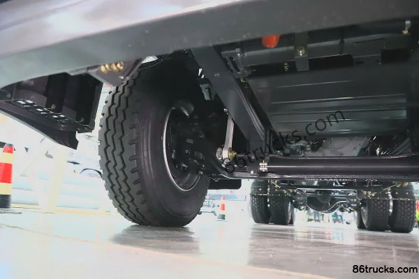 Dongfeng H7pro 6X4(10 wheels) Pure Electric Tractor Truck CATL 600kWh Chassis (2) | 86Trucks