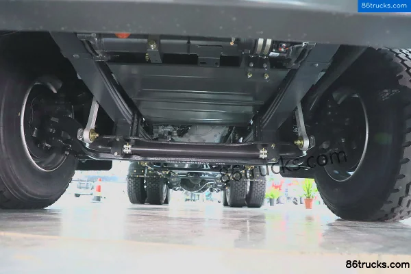Dongfeng H7pro 6X4(10 wheels) Pure Electric Tractor Truck CATL 600kWh Chassis (1) | 86Trucks