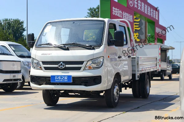 Changan Kuayue D3 confort 1,6L essence 122 ch 4X2(6 roues) Landai 5 vitesses 2,71 m cabine double plateau micro camion Extérieur (3) | 86Tru