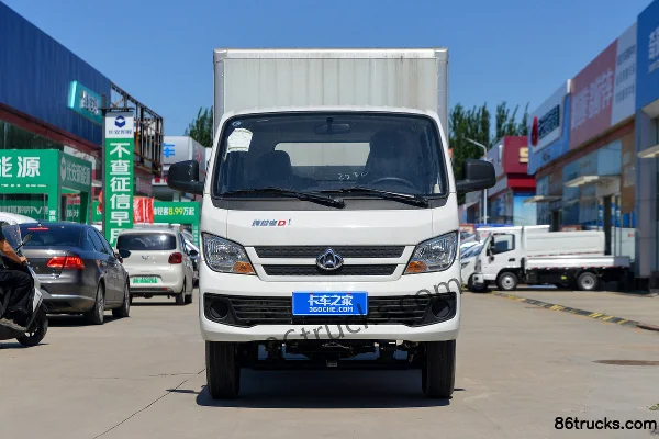 Changan Kuayue D1 Deluxe 1.6L Gasoline 122hp 4X2(6 wheels) 2.585m Double Row Van Mini Truck Exterior (2) | 86Trucks