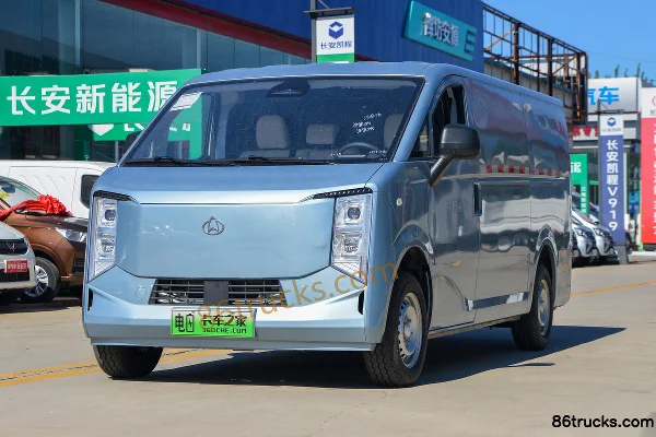 Changan Kuayue Xing V5EV 2025 Model Luxury Type 2-Seat Pure Electric Enclosed Van CATL 41.86kWh Exterior (3) | 86Trucks