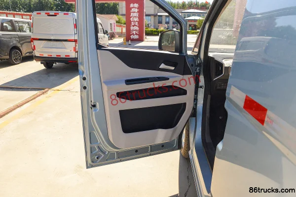 Changan Kuayue Xing V5EV 2025 Model Luxury Type 2-Seat Pure Electric Enclosed Van CATL 41.86kWh Cab (2) | 86Trucks