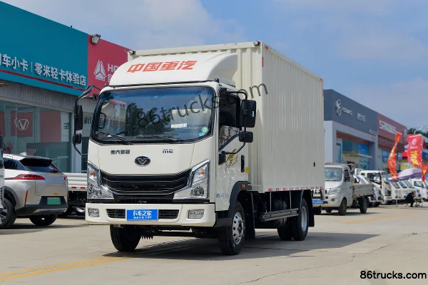 Sinotruk HOWO MANH3 170 hp 4X2(6 wheels) 4.2m single-row van light truck Exterior (3) | 86Trucks