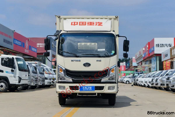 Sinotruk HOWO MANH3 170 hp 4X2(6 wheels) 4.2m single-row van light truck Exterior (2) | 86Trucks