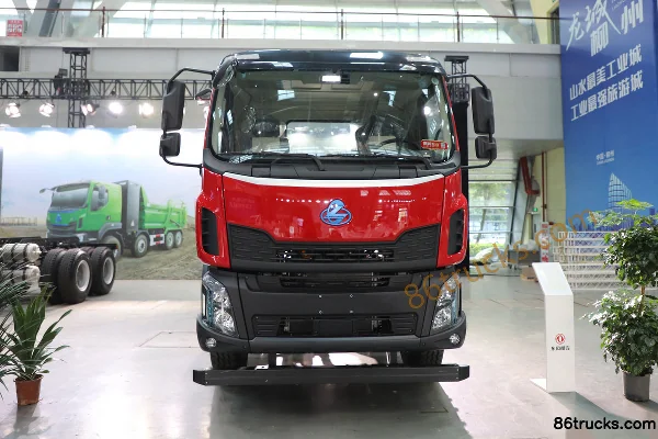 Dongfeng M3V 4X2(6 wheels) 16T Hub Reduction Axle 4.3m Cab-over Electric Dump Truck CATL 246.68kWh Exterior (2) | 86Trucks