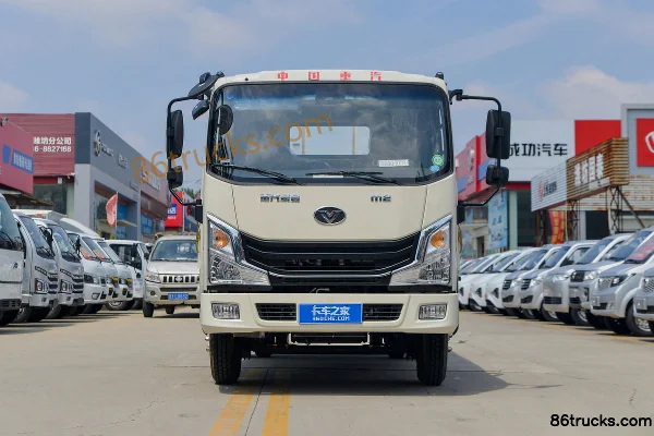 Sinotruk Xianfeng M2 2.5L Diesel 155hp 4X2(6 wheels) WLY 6-Speed 4.15m Single Row Flatbed Light Truck Exterior (2) | 86Trucks