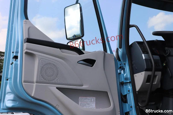 Dongfeng H5 6X4(10 wheels) Side-mounted + Rear-mounted Electric Tractor Truck CATL 528kWh Cab (3) | 86Trucks