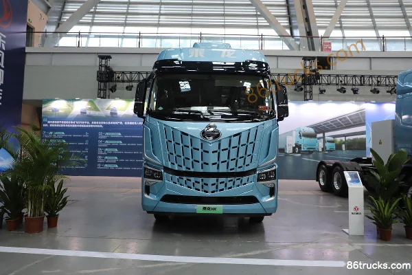Dongfeng HK 14,5L LNG 580 ch 6X4(10 roues) Eaton 12 vitesses AMT automatique pont arrière 440 tracteur routier Extérieur (2) | 86Trucks