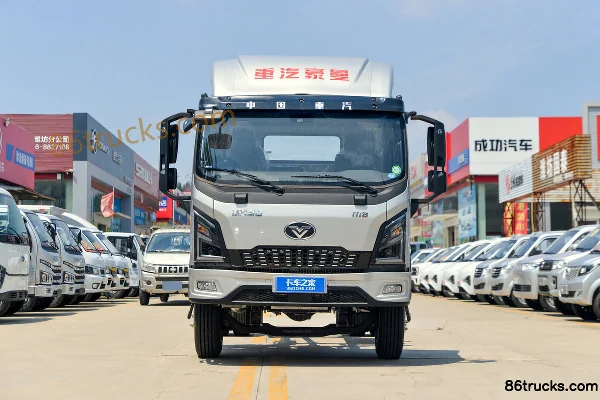 Sinotruk Niu Qi Chong Tian 2.5L Diesel 185 hp 4X2(6 wheels) Fast Gear 8-Speed 4.15m Single-Row Grating Light Truck Exterior (2) | 86Trucks