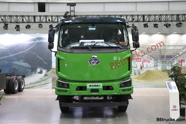 Dongfeng Yiwei 5 Engineering Version 8X4(12 wheels) 5.8m Semi-row Pure Electric Dump Truck CATL 400.61kWh Exterior (2) | 86Trucks