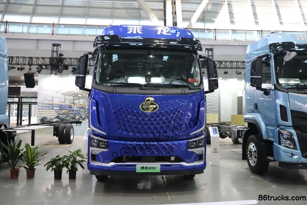 Dongfeng H5V Chuangfu Edition 6.9L diesel 350hp 4X2(6 wheels) Fast Gear 10-speed 9.7m box cargo truck Exterior (2) | 86Trucks
