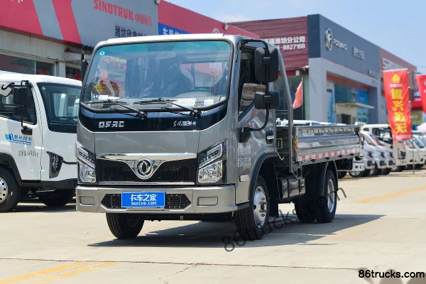 Dongfeng M5Q 1,6 L essence 120 ch 4X2(6 roues) Mengwo 5 vitesses 3,25 m plateau simple cabine micro camion Extérieur (3) | 86Trucks