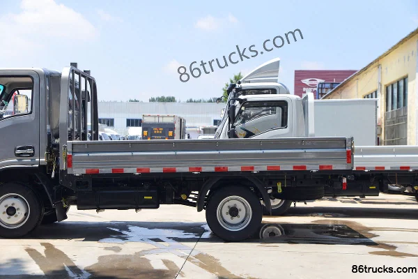 Dongfeng M5Q 1,6 L essence 120 ch 4X2(6 roues) Mengwo 5 vitesses 3,25 m plateau simple cabine micro camion Carrosserie (2) | 86Trucks