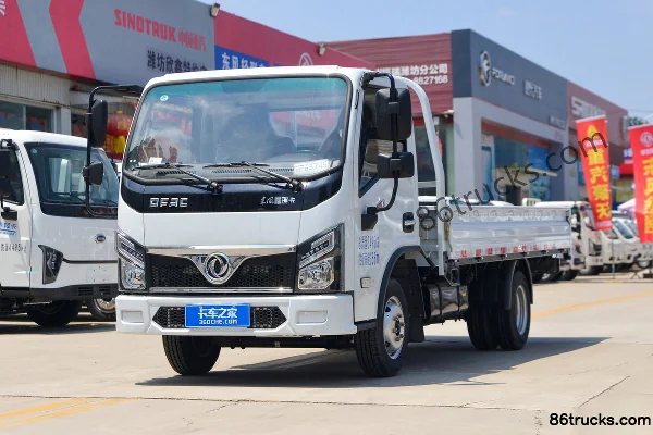 Dongfeng Fuxiaorui M5Q 2.0L 130 hp 4X2(6 wheels) gasoline 4.1m single-row flatbed mini truck (China VI) Exterior (3) | 86Trucks