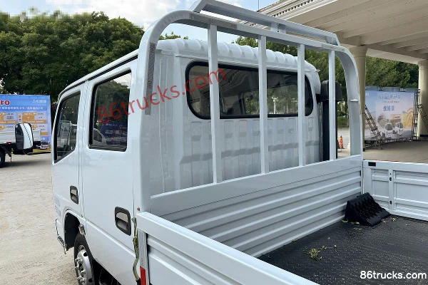Dongfeng T7 Pro 1.6L essence 120 ch 4X2(6 roues) 5 vitesses 3,1 m double cabine plateau micro camion Carrosserie (1) | 86Trucks