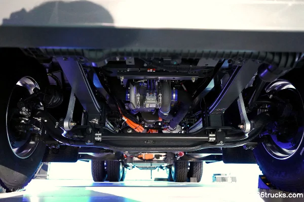 Dongfeng H7pro 6X4(10 wheels) Hydrogen Fuel Tractor Truck Microvast 80kWh Chassis (1) | 86Trucks