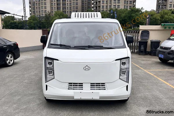 Changan Kuayue Xingguang finition luxe 3 places camion frigorifique 100% électrique CATL 50,23 kWh Extérieur (2) | 86Trucks