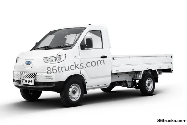 Chery Commercial Vehicle Kairui X3 Hydraulic Brake 3.05m Single-Row Pure Electric Flatbed Mini Truck Guoxuan Hi-Tech 33.28kWh 4X2(6 wheels)