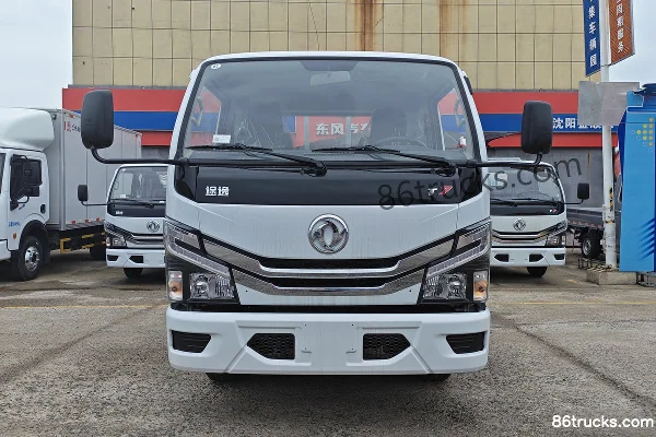 Dongfeng T7 Pro 1.6L Gasoline 120hp 4X2(6 wheels) 5-Speed 3.8m Single Row Flatbed Micro Truck Exterior (2) | 86Trucks