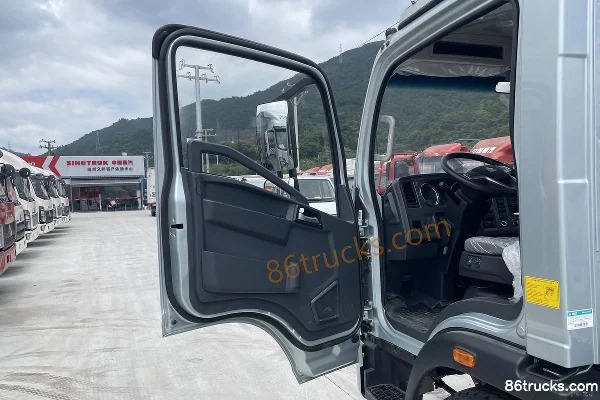 Sinotruk Hanjiang 4,15 m cabine simple camion léger électrique pur à ridelles CATL 140,41 kWh 4X2(6 roues) (1) | 86Trucks