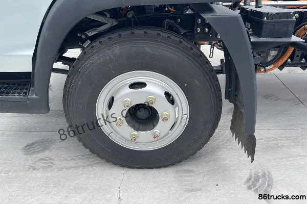 Sinotruk Hanjiang 4,15 m cabine simple camion léger électrique pur à ridelles CATL 140,41 kWh 4X2(6 roues) Châssis (1) | 86Trucks