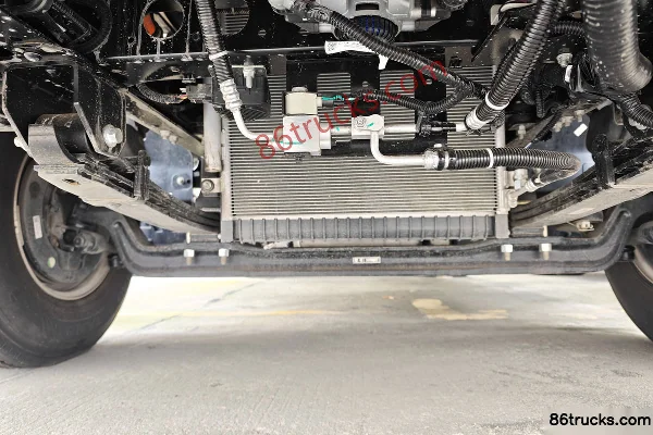 JAC ES6 Single Row Pure Electric Cargo Cage Light Truck CATL 140kWh 4X2(6 wheels) Chassis (1) | 86Trucks