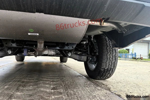 Geely Jingang modèle 2026 version premium double cabine pick-up hybride rechargeable longue caisse 19,09 kWh Châssis (3) | 86Trucks