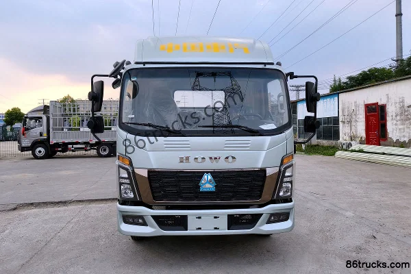 Sinotruk HOWO Tongshuai 4,15 m cabine simple fourgon électrique pur à ridelles Weichai 150.83kWh 4X2(6 roues) Extérieur (2) | 86Trucks