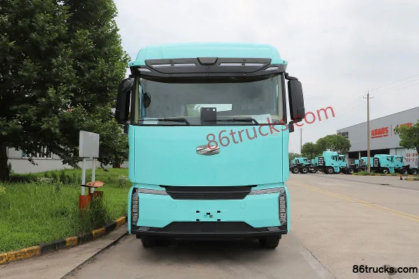 Lingyi Auto Jingzhe 6X4(10 wheels) Electric Tractor Truck 600kWh Exterior (2) | 86Trucks